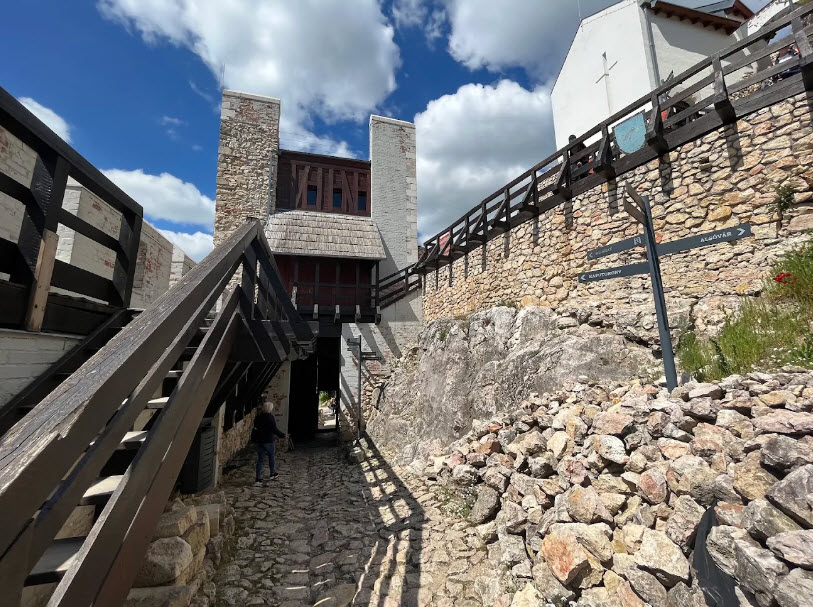 Csókakő Castle, Hungary